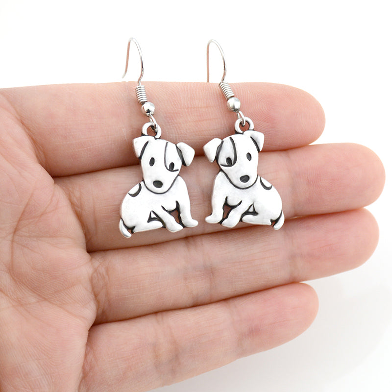 Jack Russell Terrier earrings by Style's Bug - Style's Bug