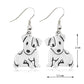 Jack Russell Terrier earrings by Style's Bug - Style's Bug