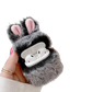 Fluffy Bunny Airpod cases by SB - Style's Bug