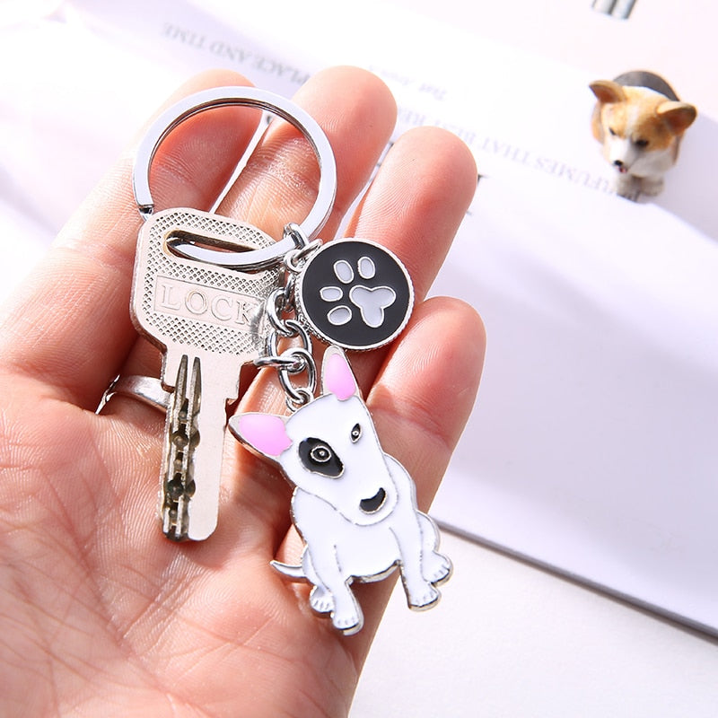 Bull Terrier keychains by Style's Bug (2pcs pack) - Style's Bug
