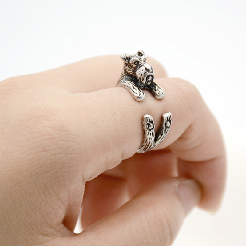 Schnauzer rings by Style's Bug - Style's Bug