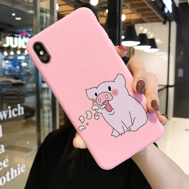 Pig Couple - Style's Bug For iPhone Xs Max / Kfe-zhuchisp