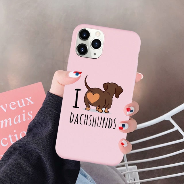 Dachshund iPhone case - Style's Bug Style 1 / For iphone 12 pro