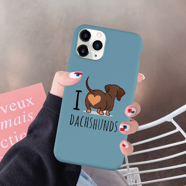 Dachshund iPhone case - Style's Bug Style 2 / For iphone 12 pro