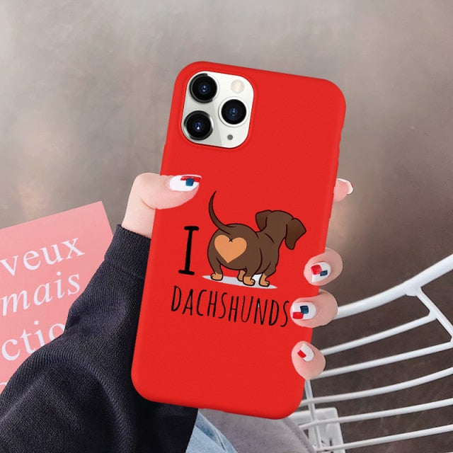 Dachshund iPhone case - Style's Bug Style 4 / For iphone 12 pro