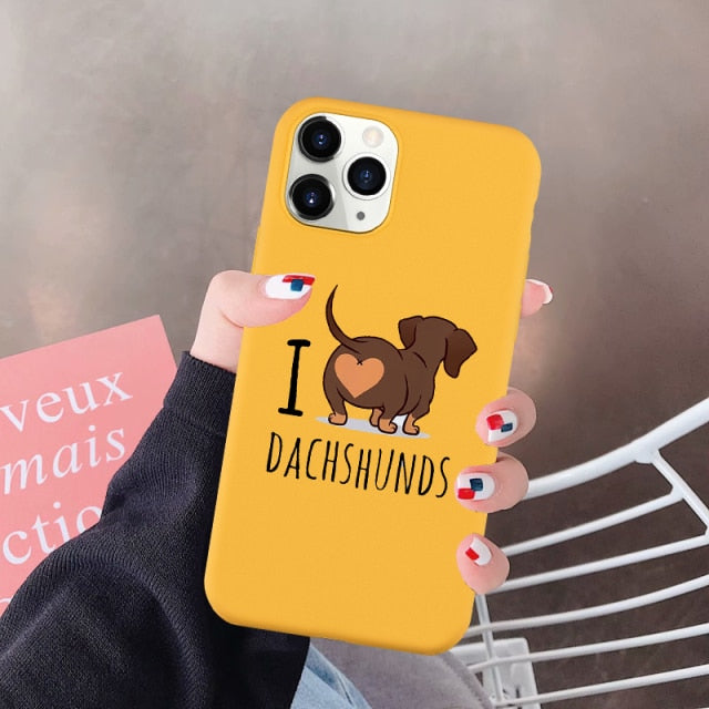 Dachshund iPhone case - Style's Bug Style 5 / For iphone 12 pro