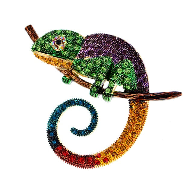 Chameleon Brooches by Style's Bug (2pcs pack) - Style's Bug ourple