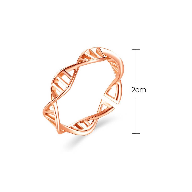 The adjustable DNA ring by Style's Bug - Style's Bug