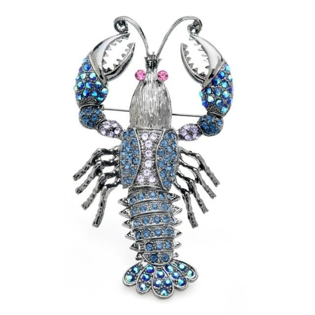 Lobster Brooches by Style's Bug - Style's Bug blue