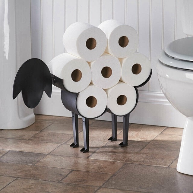 Toilet Paper Holder Sheep by Style's Bug - Style's Bug Default Title