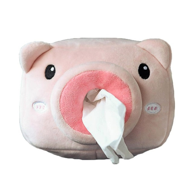 Cute car tissue cases by Style's Bug - Style's Bug Pig