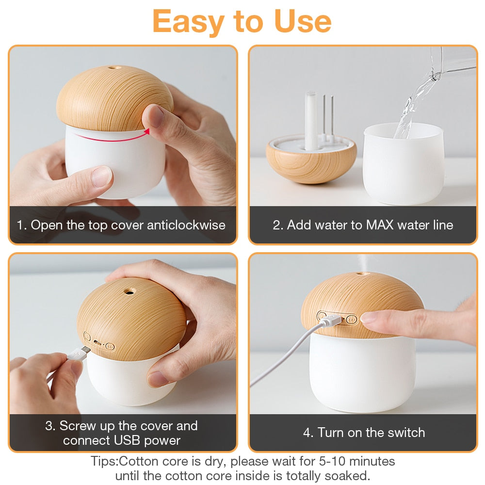 Mushroom Humidifier by SB - Style's Bug