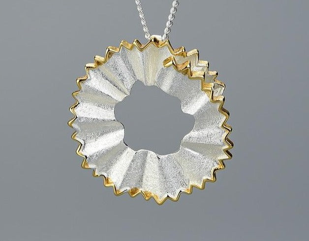 Pencil Shavings necklace by Style's Bug - Style's Bug Silver