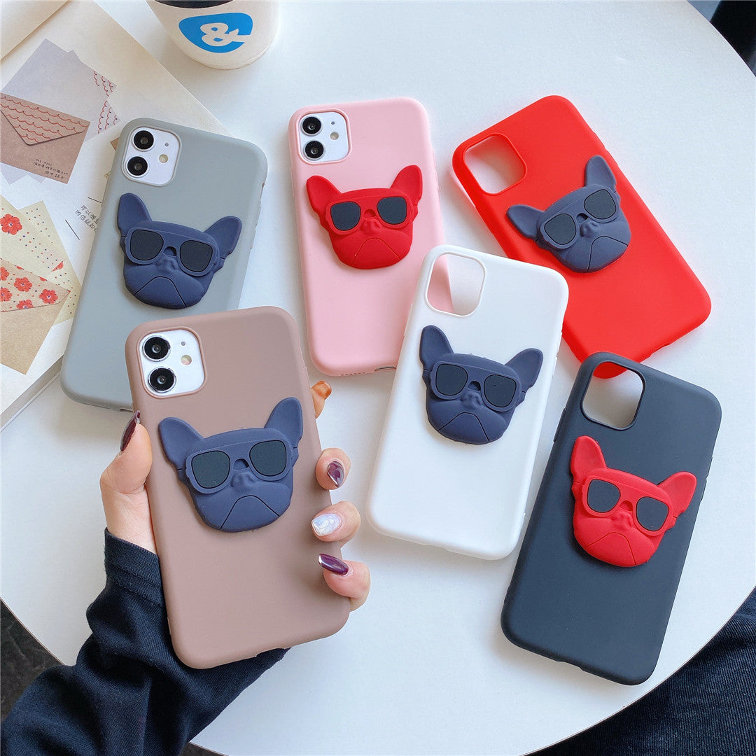 3D French bulldog Iphone cases by Style's Bug - Style's Bug