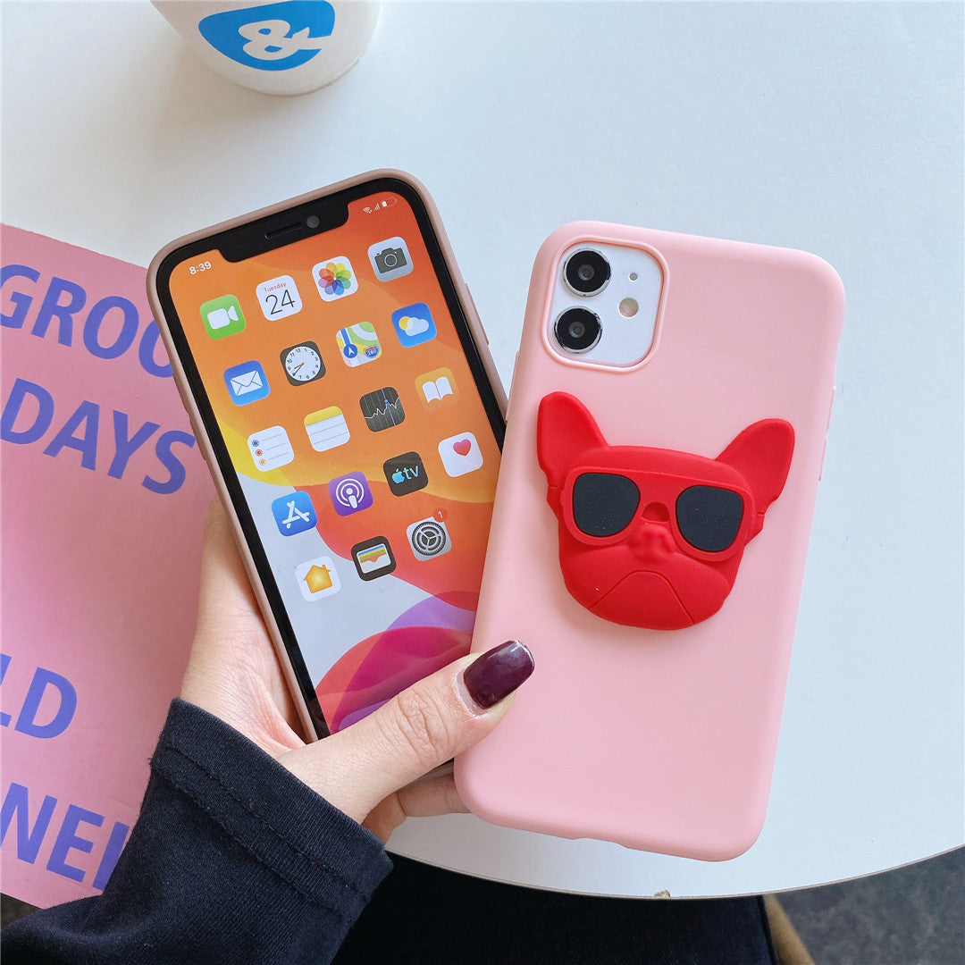 3D French bulldog Iphone cases by Style's Bug - Style's Bug