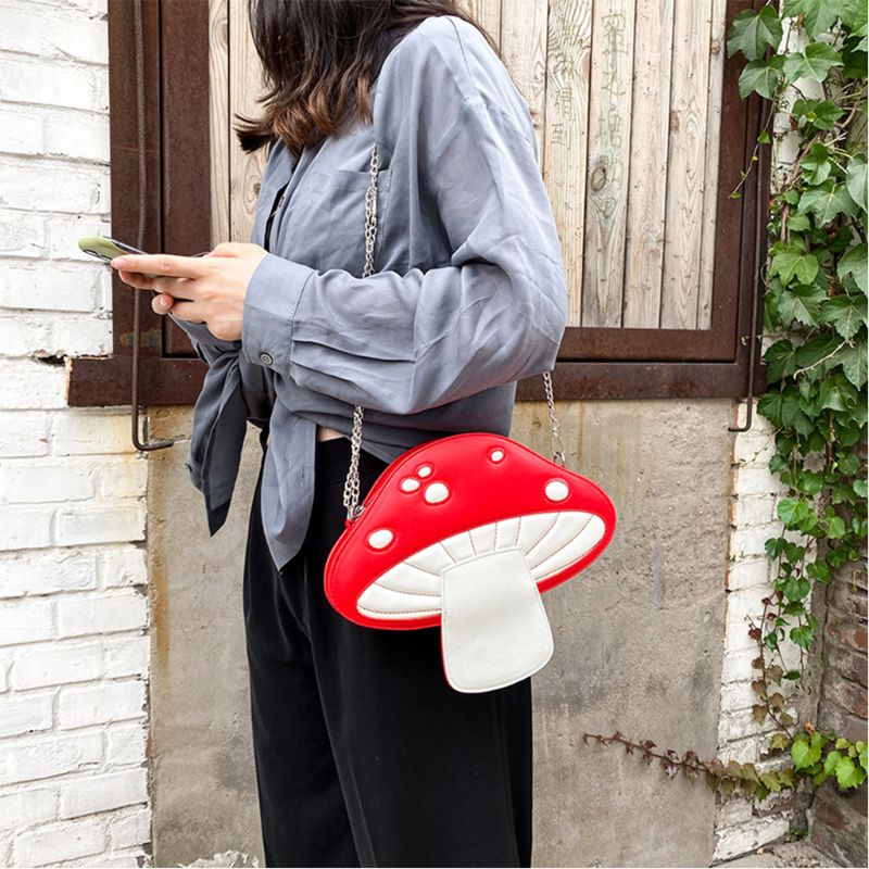 "Miss. Mushroom" Shoulder bag by Style's Bug - Style's Bug