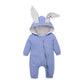 Baby Bunny Jumpsuit - Style's Bug Blue / 12-18 months