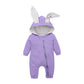 Baby Bunny Jumpsuit - Style's Bug Purple / 12-18 months