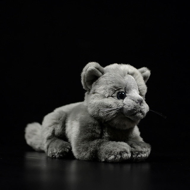 Realistic British Shorthair plushie by Style's Bug - Style's Bug Laying (21cm)