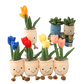 Flower pot plushies by Style's Bug - Style's Bug