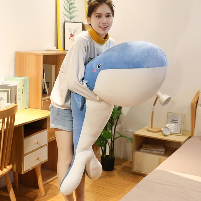 Whale plushies by Style's Bug - Style's Bug Blue / 50cm