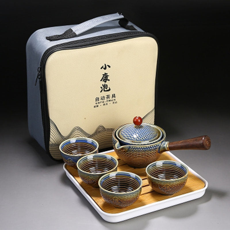 Portable 360° Rotational Tea Maker Set - Style's Bug