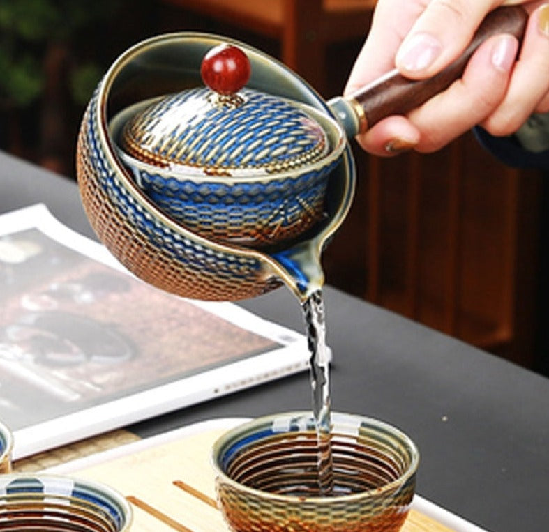 Portable 360° Rotational Tea Maker Set - Style's Bug