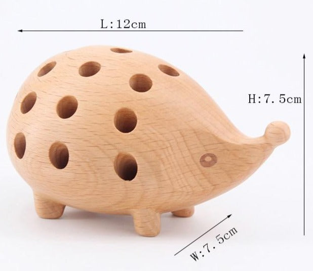 Hedgehog the pencil holder by Style's Bug (includes a pencil set) - Style's Bug