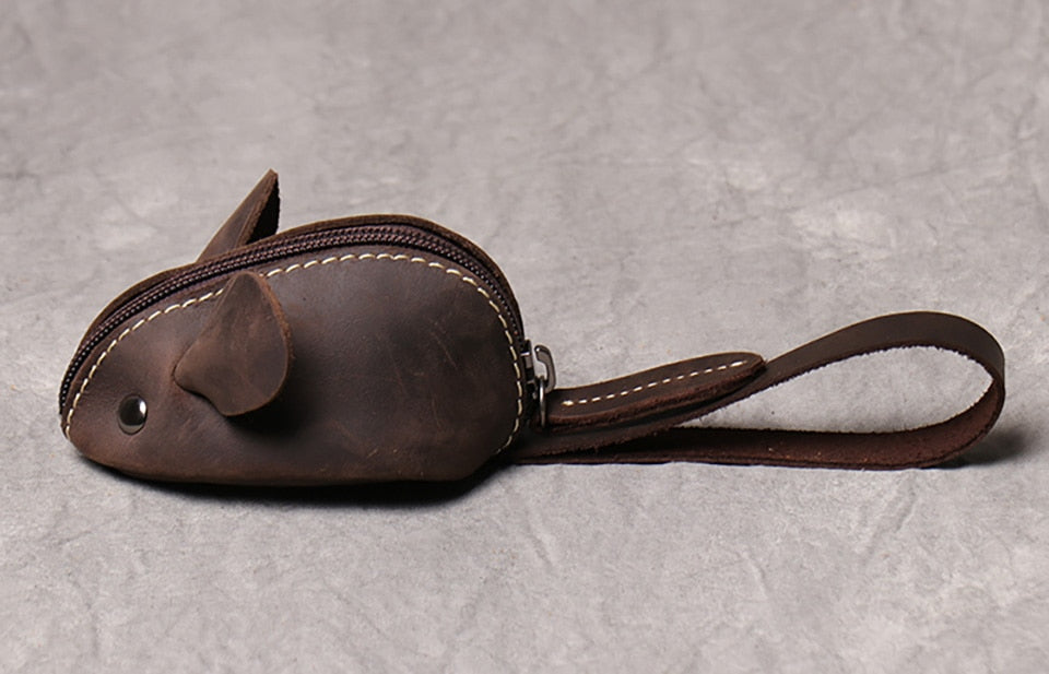 Leather Rat Coin Purse by Style's Bug - Style's Bug