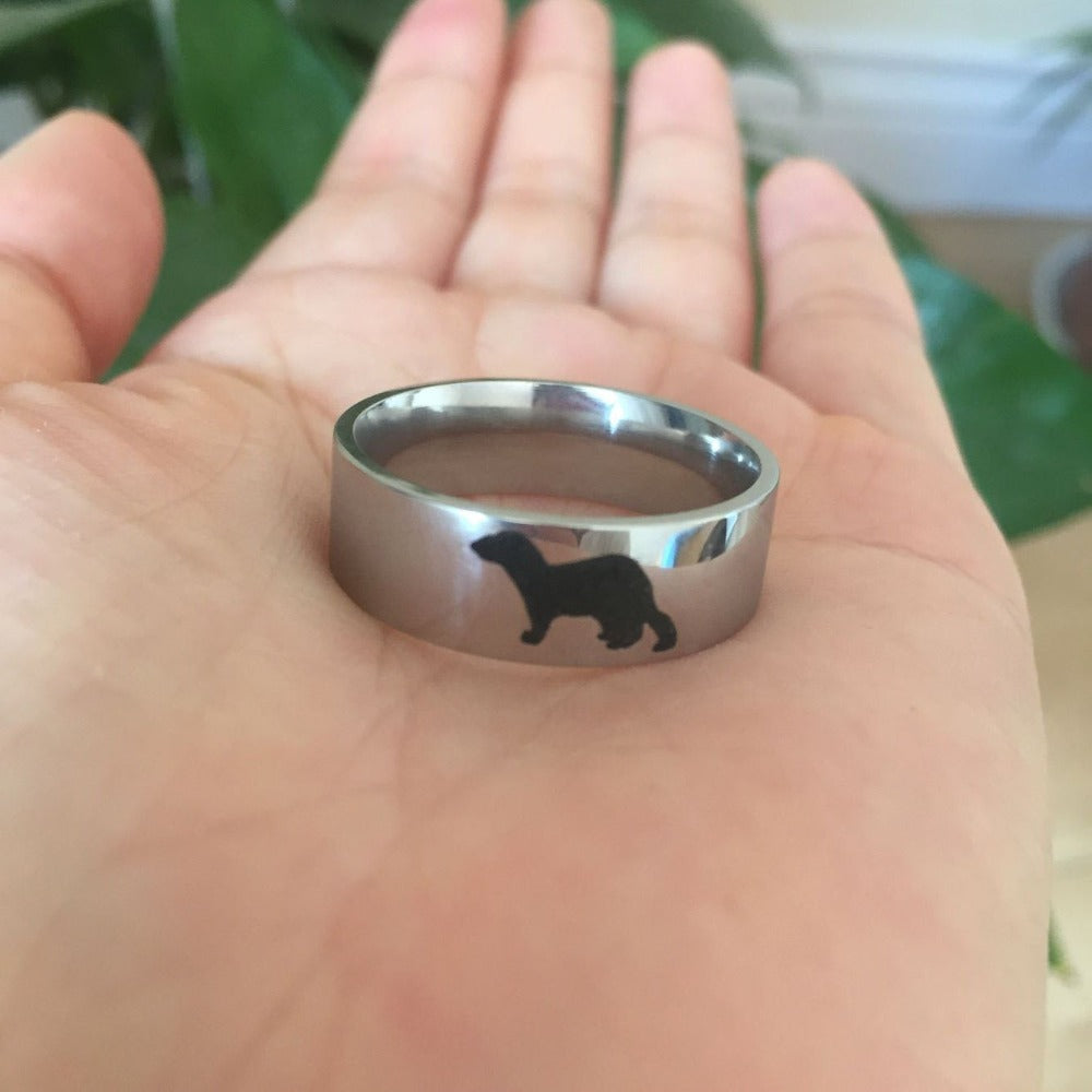 PAWsonalized Ferret ring (𝘕𝘢𝘮𝘦 𝘪𝘴 𝘰𝘯 𝘪𝘯𝘴𝘪𝘥𝘦 𝘰𝘧 𝘵𝘩𝘦 𝘳𝘪𝘯𝘨) - Style's Bug