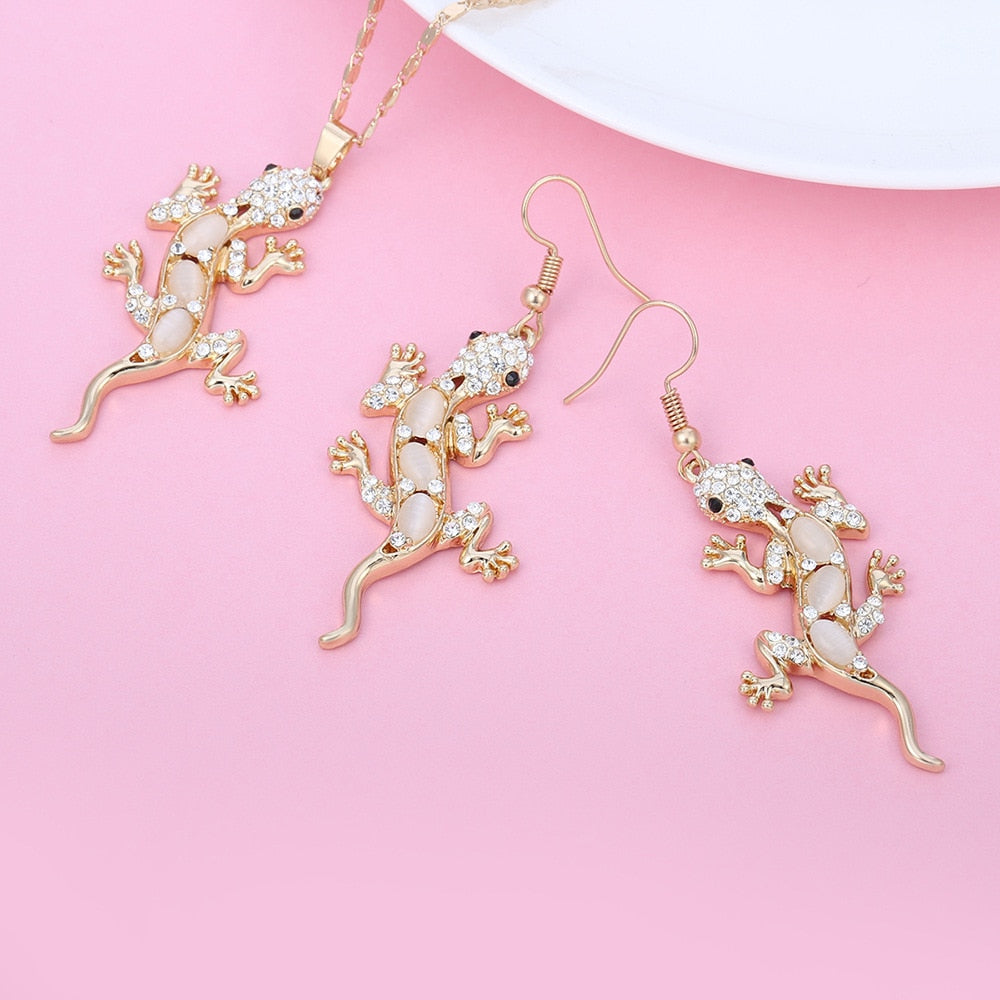 Gecko earrings by Style's Bug - Style's Bug
