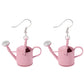 Watering Can Earrings by Style's Bug - Style's Bug Pink / 1 pair