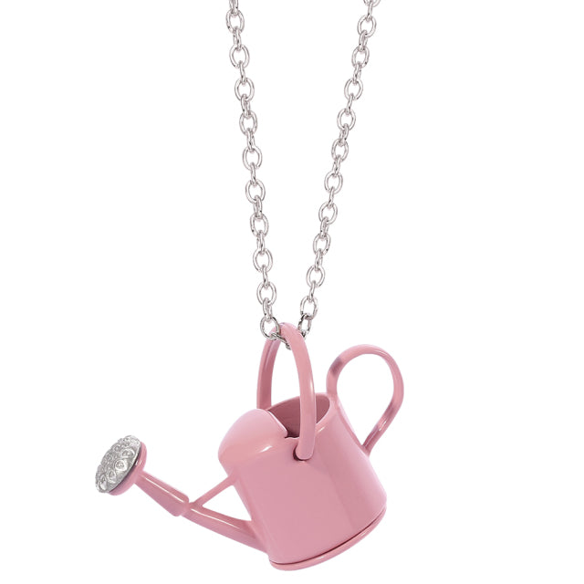 Watering Can necklace by Style's Bug - Style's Bug Pink