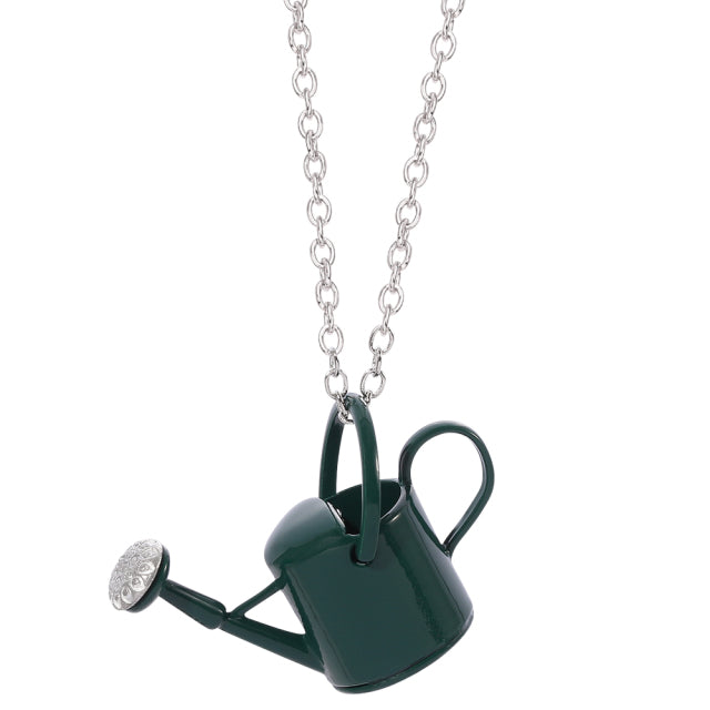 Watering Can necklace by Style's Bug - Style's Bug Green