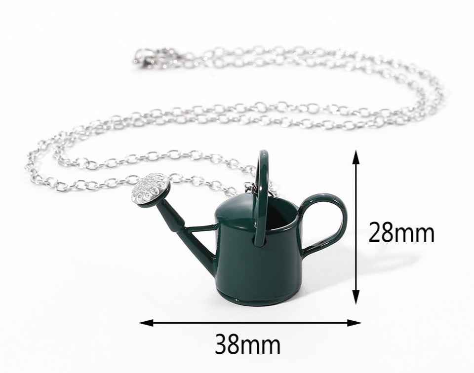 Watering Can necklace by Style's Bug - Style's Bug