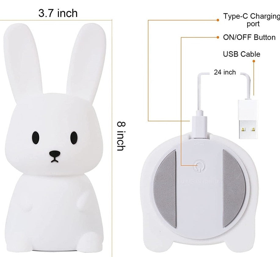 Standing Bunny lamp by Style's Bug - Style's Bug