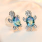 Crystal Tortoise earrings by Style's Bug - Style's Bug