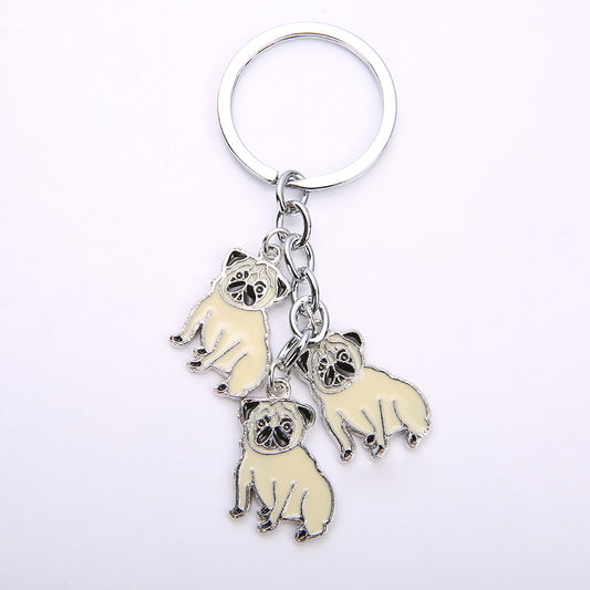 Pug keychains by Style's Bug (2pcs pack) - Style's Bug