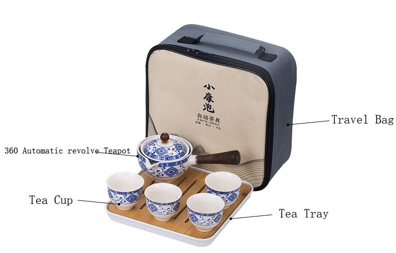 Portable 360° Rotational Tea Maker Set - Style's Bug