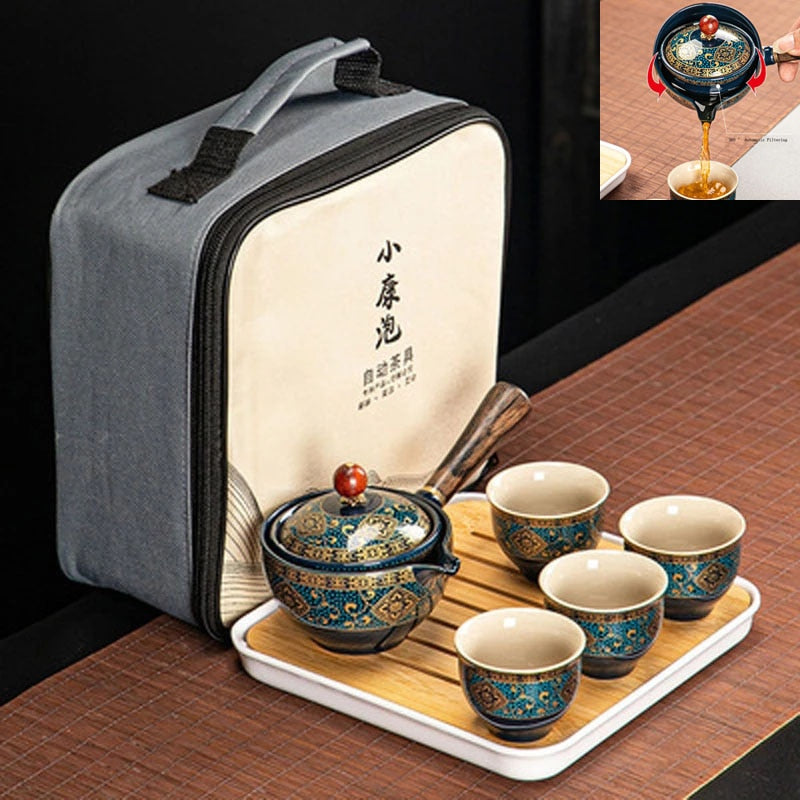 Portable 360° Rotational Tea Maker Set - Style's Bug