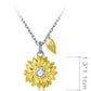 Sunflower necklace by Style's Bug - Style's Bug