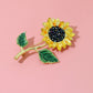 Sunflower brooches by Style's Bug (2pcs pack) - Style's Bug