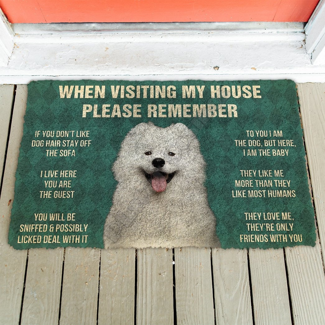 " Samoyed's Rules " mats by Style's Bug - Style's Bug