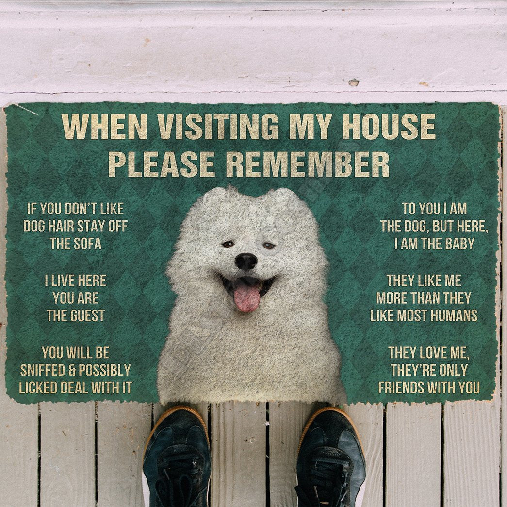 " Samoyed's Rules " mats by Style's Bug - Style's Bug