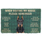 " Dobermann Pinscher rules " mat by Style's Bug - Style's Bug