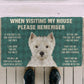 " West Highland Terrier's Rules " mats by Style's Bug - Style's Bug