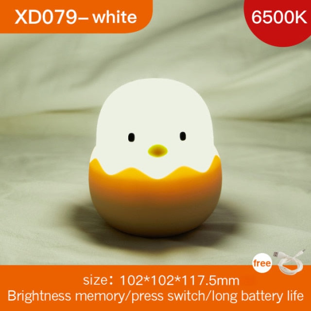 Soft Chick Night Lamp by SB - Style's Bug Cold white