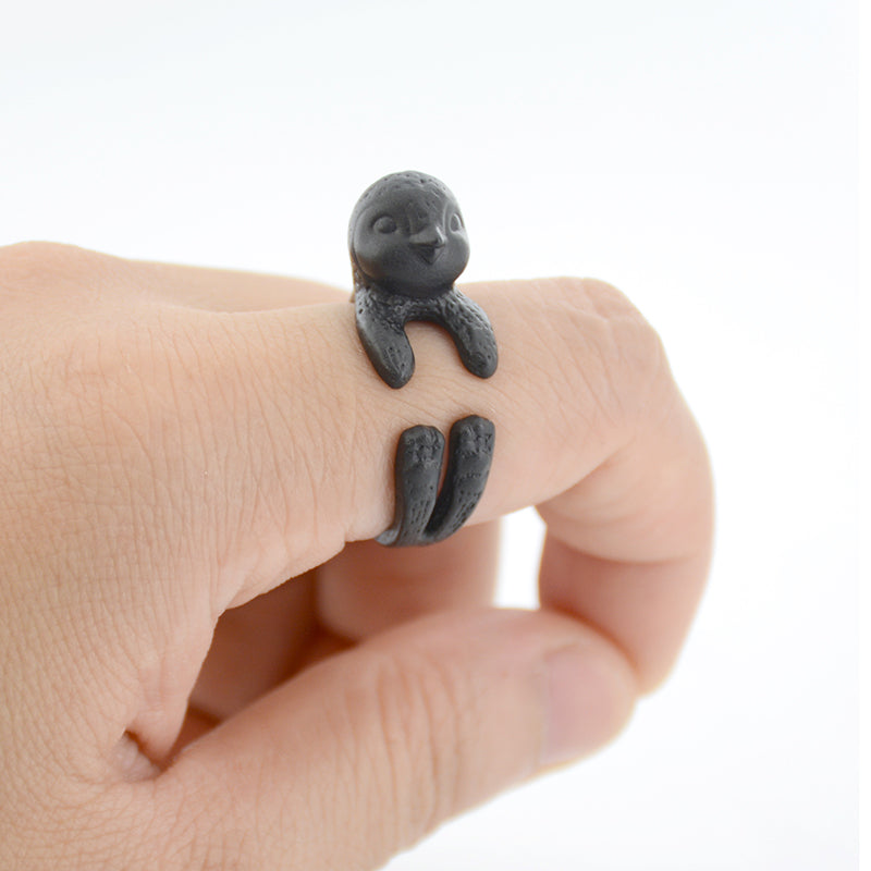Realistic Penguin rings by Style's Bug - Style's Bug Black