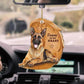 "Forever in my Heart" Dog Hanging Ornament by Style's Bug - Style's Bug German Shepherd