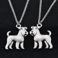 Vintage Schnauzer necklace - Style's Bug Both right & left necklaces - 25% off / 50cm